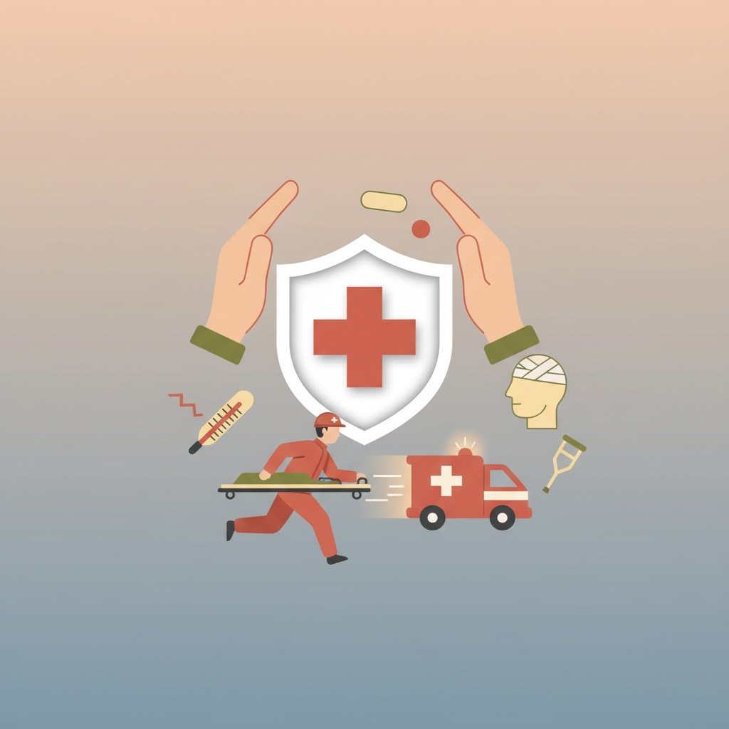 Wortschatzillustration zu Emergencia
