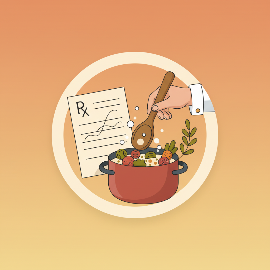 Wortschatzillustration zu Receta