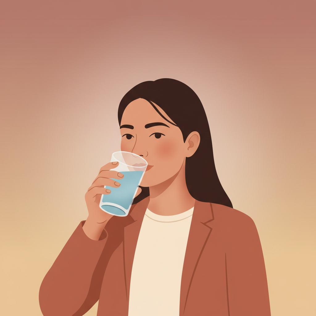Wortschatzillustration zu 飲む