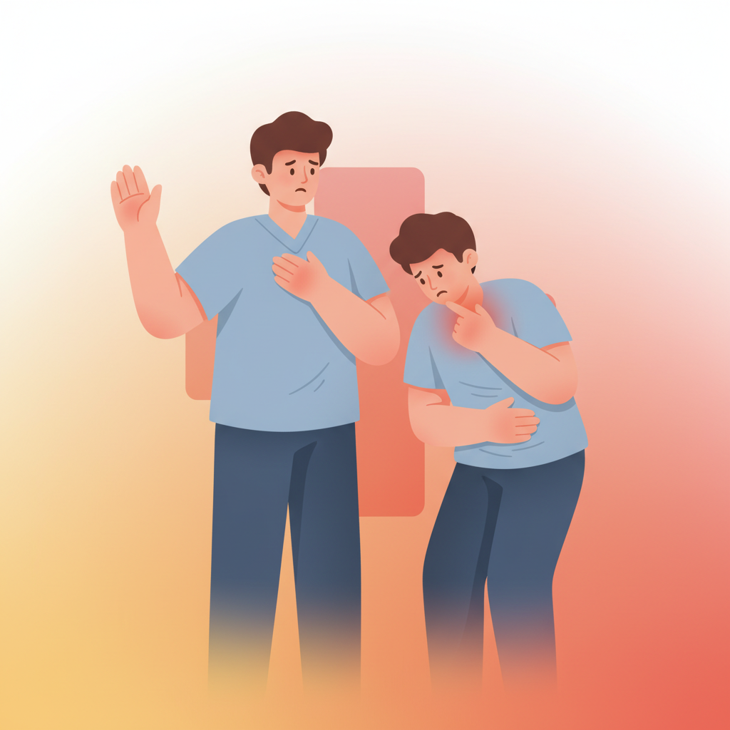 Wortschatzillustration zu Necesito ayuda